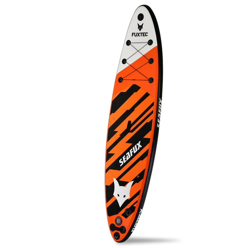 FUXTEC Stand Up Paddle Board FX-SUP320D1 Orange/Weiß/Schwarz